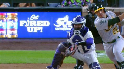 Gelof, Laureano homer to back Sears in Oakland A’s win at Rockies